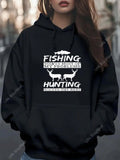 Women's Hoodie Fishing Solves Most My Problems Hunting Solves The Rest Deer
