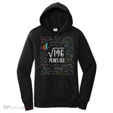 Women's Hoodie Square Root 196 With Colorful Math Equations Classic Hoodie