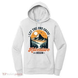 Women's Hoodie Let The Second Grade Adventure Begin With Snowy Mountain Under Sunset Sky