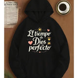 Men's Hoodie Radiant Whimsical Sun With Colorful Floating Hearts Hoodie