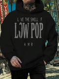 Men's Hoodie Love The Smell Of Low Pop HMR Urban Streetwear Hoodie