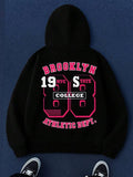 Men's Hoodie Brooklyn College State Athletic Print Hoodie