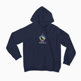 Men's Hoodie Mountain Adventure With Snowy Peaks Under A Starry Night Sky