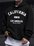Men's Hoodie California Est 1976 Los Angeles United States Urban Cityscape Hoodie