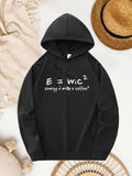 Men's Hoodie Energy Milk And Coffee Scientific Formula Hoodie