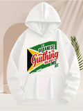 Men's Hoodie Is Guyanese Is Guhing Mischievous Words On National Flag Hoodie