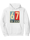 Men's Hoodie Six Seven Retro Block Print Colorful Numbers Hoodie