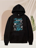 Men's Hoodie All I Want Is For My Mom In Heaven Now I Love And Miss Her Hoodie
