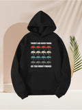 Men's Hoodie There Is No Such Thing As Too Many Pianos Featuring Colorful Abstract Piano Graphic