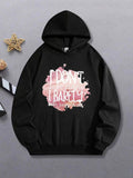 Women's Hoodie I Dont I Barely Having Watercolor Splash On Black Hoodie