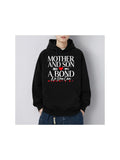 Men's Hoodie Mother And Son Red Heart Between Strong Unbreakable Bond Hoodie