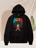 Men's Hoodie July Girl Proud Confident Strong Among Sunlight Graphic Woman