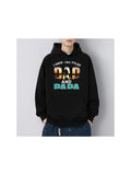 Men's Hoodie I Have Two Titles Dad And Dada With Colorful Sunset Letters Hoodie