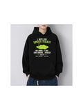 Men's Hoodie I Was Out Under Today With Green Dinosaur Illustration And Fun Lettering Hoodie