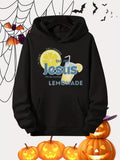 Men's Hoodie When Life Gives You Lemons Drinking Fresh Lemonade Jesus
