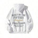 Men's Hoodie Built In The Fifties Original And Unrestored With Extra Small Parts Hoodie