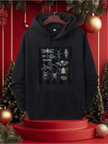 Men's Hoodie Vintage Entomology Drawings With Scientific Labels And Detailed Insect Anatomy