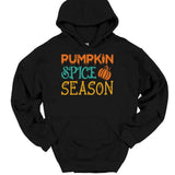 Men's Hoodie Pumpkin Spice Season Autumn Harvest With Orange Holiday Pumpkin