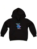 Men's Hoodie Unlock The Magic With Neon Crystal Fantasy Hand
