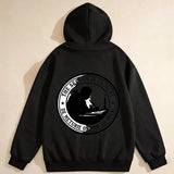 Men's Hoodie Mystery In The Shadow With Computer Silhouette