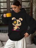 Women's Hoodie Doll Rabbit Doll Pattern