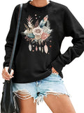 Women's Hoodie Floral print