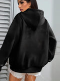 Women's Hoodie Cartoon goose with Sombrero and "ME GOOSE-TA" text
