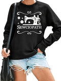Women's Hoodie Sewing Machine and Sewing Thread Design