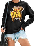 Women's Hoodie Pizza slices