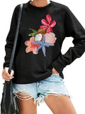 Women's Hoodie Starfish and seashell print