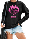 Women's Hoodie Love Feeling with Pink Lettering