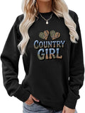 Women's Hoodie Letter Print Pattern