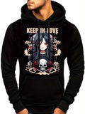 Men's Hoodie This Is The End Of Struggle Anime Goth Graphic