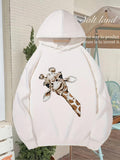 Men's Hoodie Cute giraffe graphic