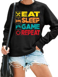 Women's Hoodie Letter Print Pattern