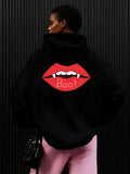 Women's Hoodie Lips