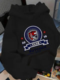 Women's Hoodie Boxing Glove and "20 CLUB 16" Printed Design