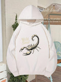 Men's Hoodie Wild Soul Scorpion Zodiac Sign