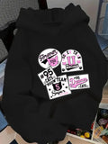 Women's Hoodie Cat theme print