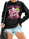 Women's Hoodie cherry print