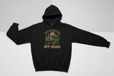 Men's Hoodie Life Is Better Off Road Vintage Off Road Vehicle Driving Through Pine Forest Under Setting Sun Offroader