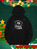Men's Hoodie Loading Minimalist Heartbeat Line With Tiny Infant Footprints And Progress Loading Bar Footprints