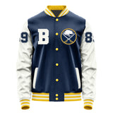 Buffalo Sabres #89 Alex Tuch Varsity Letter Jacket