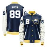 Buffalo Sabres #89 Alex Tuch Varsity Letter Jacket