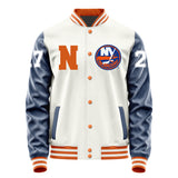 New York lslanders #27 Anders Lee Varsity Letter Jacket