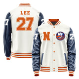 New York lslanders #27 Anders Lee Varsity Letter Jacket
