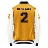 Indiana Pacers #2 Andrew Nembhard Varsity Letter Jacket