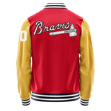 Atlanta Braves Varsity Letter Jacket Custom Letter & Number