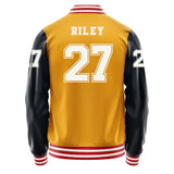 Atlanta Braves #27 Austin Riley Varsity Letter Jacket