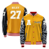 Atlanta Braves #27 Austin Riley Varsity Letter Jacket